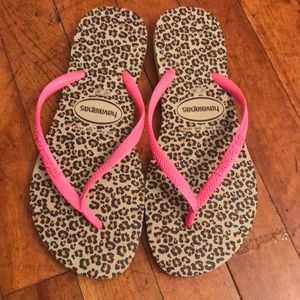 LEOPARD PRINT HAVAIANAS